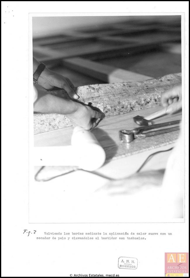 EN Informe técnico sobre el montaje y el estado de conservación de Guernica