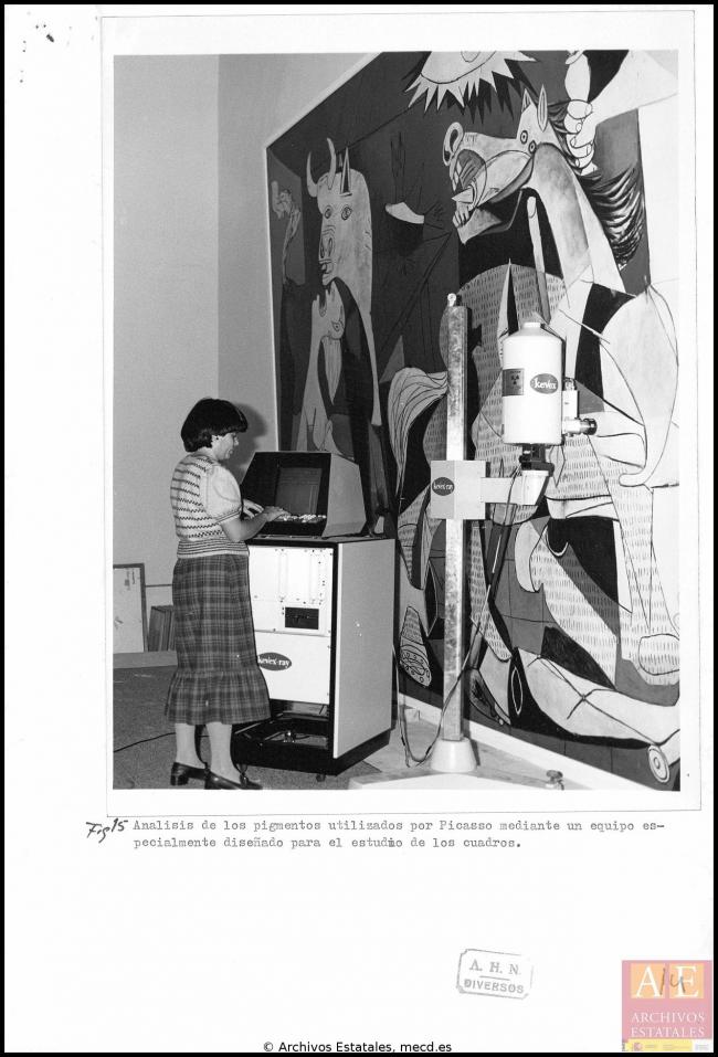 EN Informe técnico sobre el montaje y el estado de conservación de Guernica