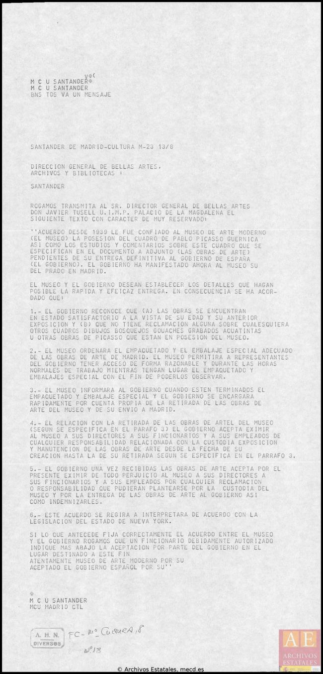 Mensaje para Javier Tusell