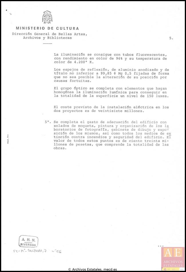 EN Adaptación del Casón del Buen Retiro para alojar el Guernica