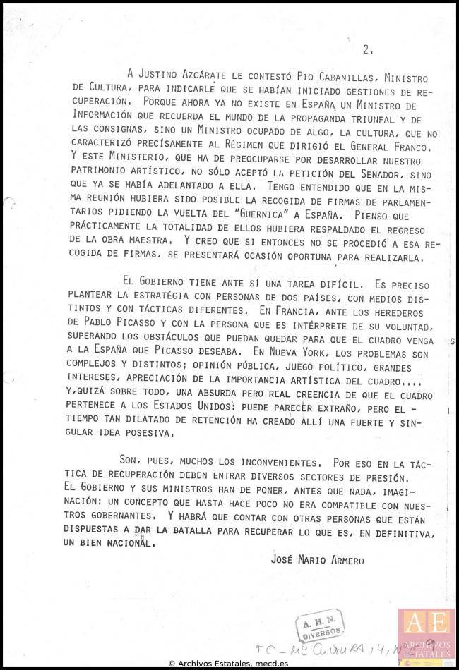 Artículo de José Mario Armero 