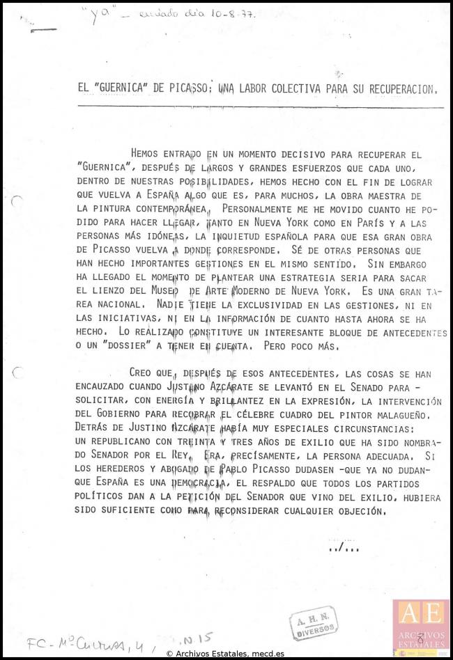 Artículo de José Mario Armero 