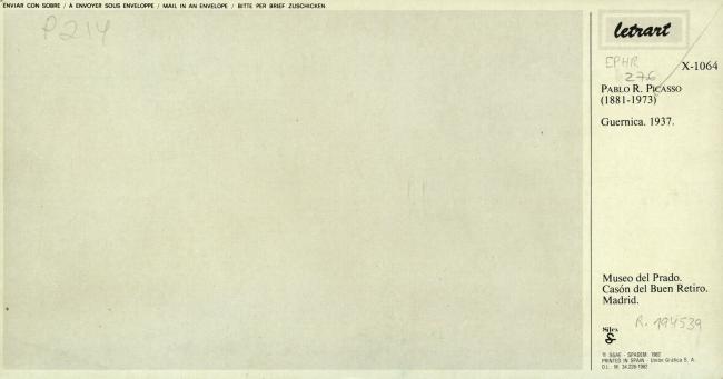 Tarjeta postal de Guernica