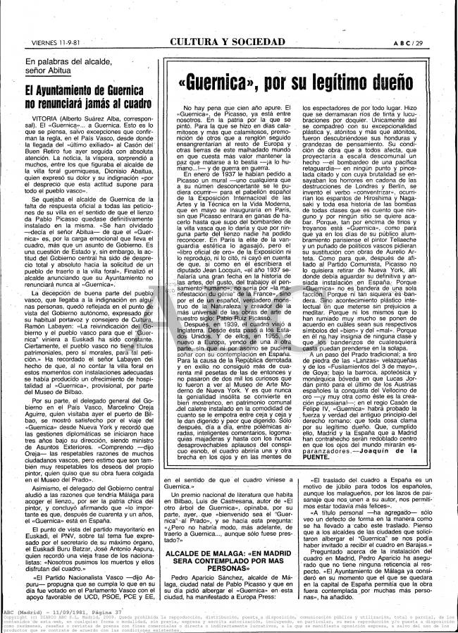 Guernica, por su legítimo dueño
