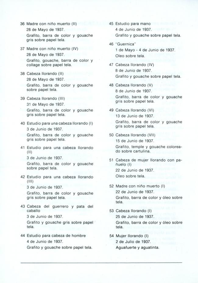 Catálogo de la exposición Guernica. Legado Picasso en León