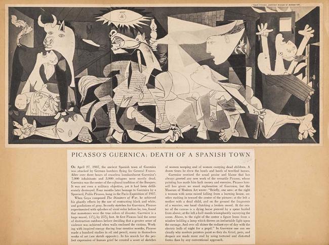 Guernica de Picasso: la muerte de un pueblo español
