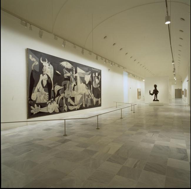 Reordenación de la colección permanente del Museo Reina Sofía