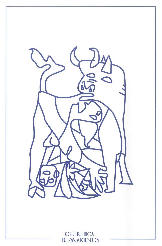 Guernica Remakings. Postcards