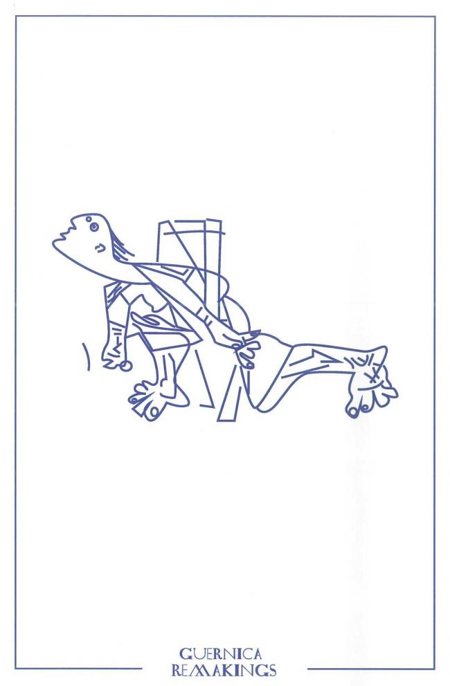 Guernica Remakings. Postcards