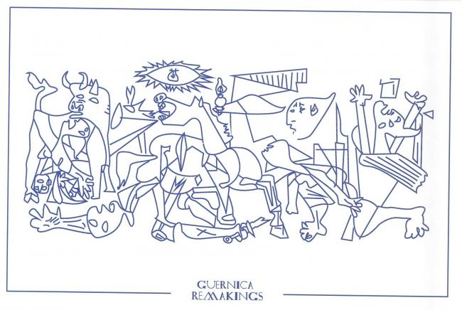 Guernica Remakings. Postcards