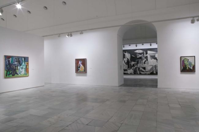 Guernica in the Museo Reina Sofía permanent collection
