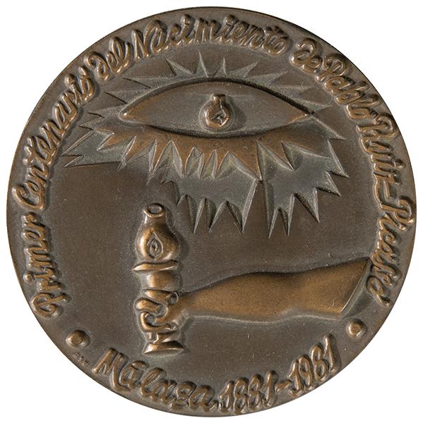 Medalla conmemorativa del I Centenario del nacimiento de Pablo Picasso