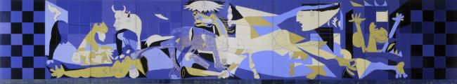 Beatriz González, Mural para fábrica socialista, 1981