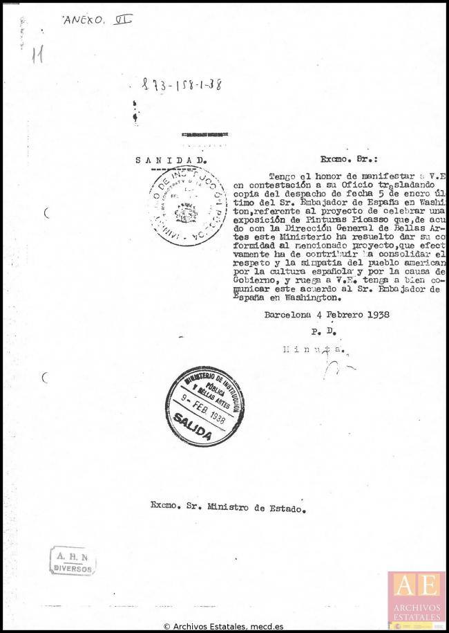 Informe sobre Guernica y anexos