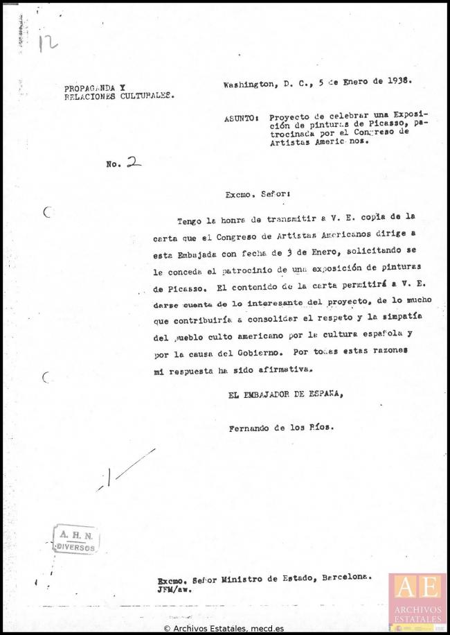 Informe sobre Guernica y anexos