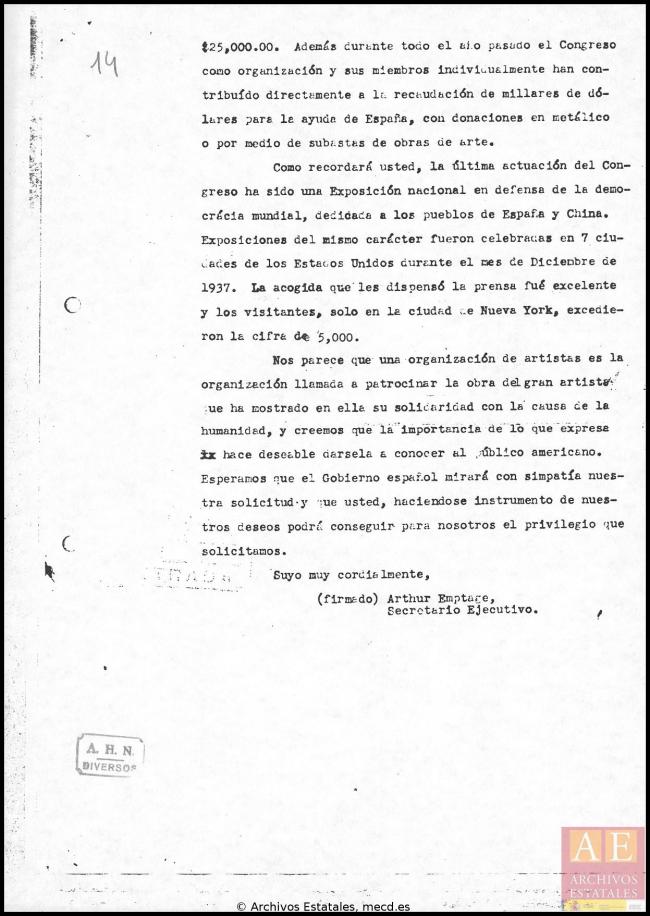 Informe sobre Guernica y anexos