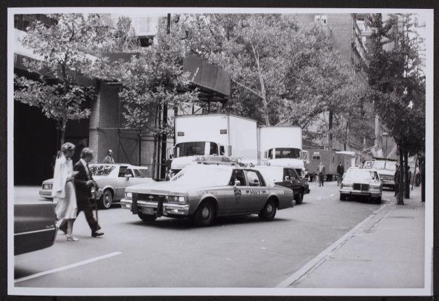 Fotografías del desmontaje de Guernica en el Museum of Modern Art de Nueva York para su posterior traslado a Madrid