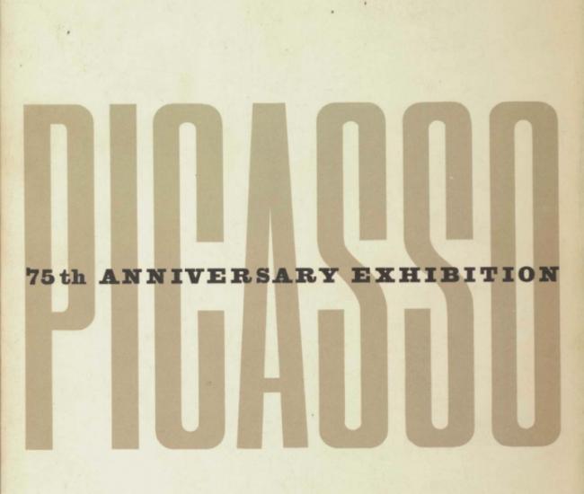 Catálogo de exposición Picasso: 75th anniversary exhibition