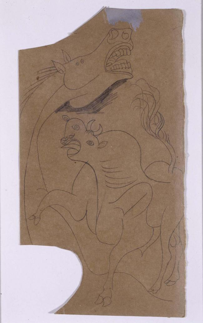 Horse and Bull. Sketch for Guernica