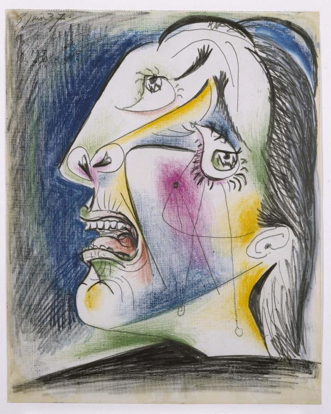 Cabeza llorando (V). Postscripto de «Guernica»