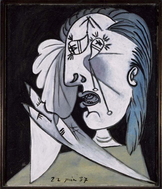 Weeping Woman’s Head with Handkerchief [I]. Postscript of Guernica