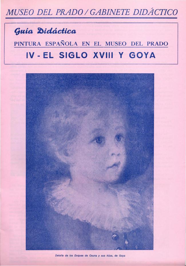 Guía Didáctica de Pintura Española en el Museo del Prado elaboradas por el Gabinete Didáctico