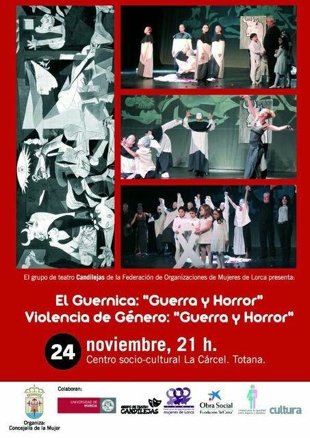 El Guernica: "Guerra y Horror". Violencia de Género: "Guerra y horror".