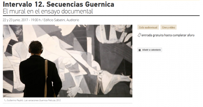 Interval 12. Guernica Sequences.