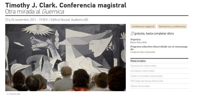 Timothy J. Clark. Otra mirada al Guernica (Another look at Guernica)