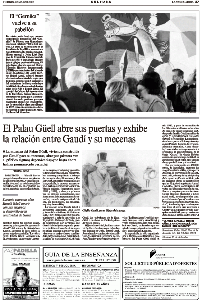 El "Gernika" vuelve a su pabellón