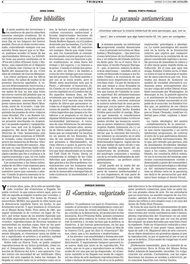 El «Guernica», vulgarizado