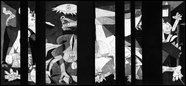 Guernica Redacted (After Picasso’s Guernica, 1937)