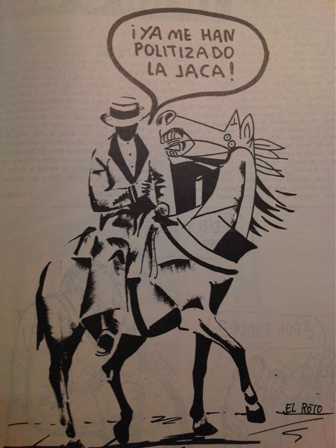 Illustration by El Roto, published in La Codorniz