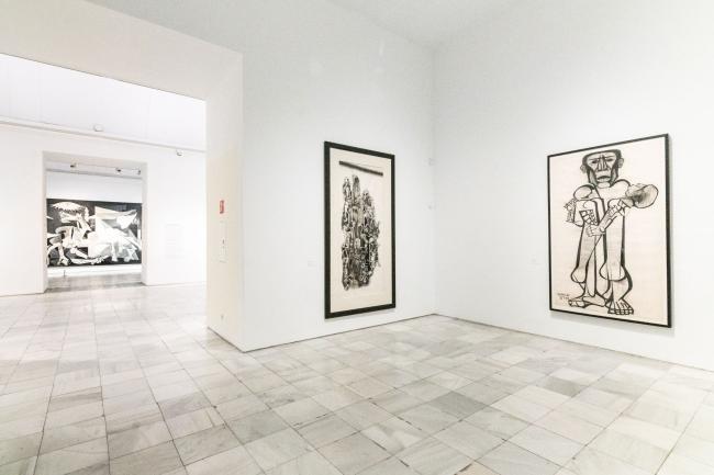 Vista de la exposición "La historia no se repite, pero rima", Museo Reina Sofía, 2026