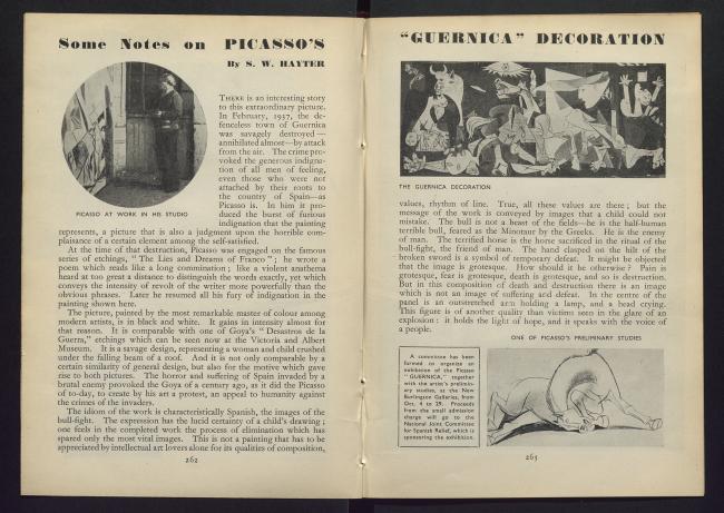 Algunas notas sobre Guernica de Picasso