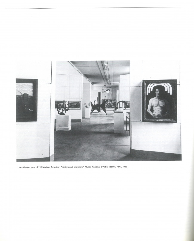 Michael Kimmelman, “Revisiting the Revisionists: the Modern, its Critics, and the Cold War” [Revisitando a los revisionistas: lo moderno, sus críticos y la Guerra Fría], en <em>The Museum of Modern Art at Mid Century, At Home and Abroad; Studies in Modern Art 4</em>, Nueva York, MoMA, 1994, p. 38