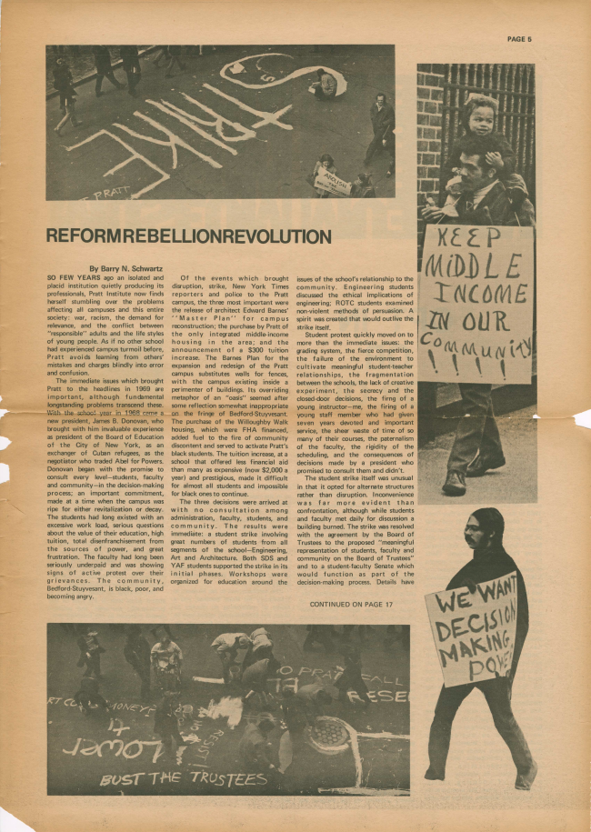 <em>The New York Element</em>, Nueva York, vol. 1, n.º 4, junio-julio, 1969, p. 5