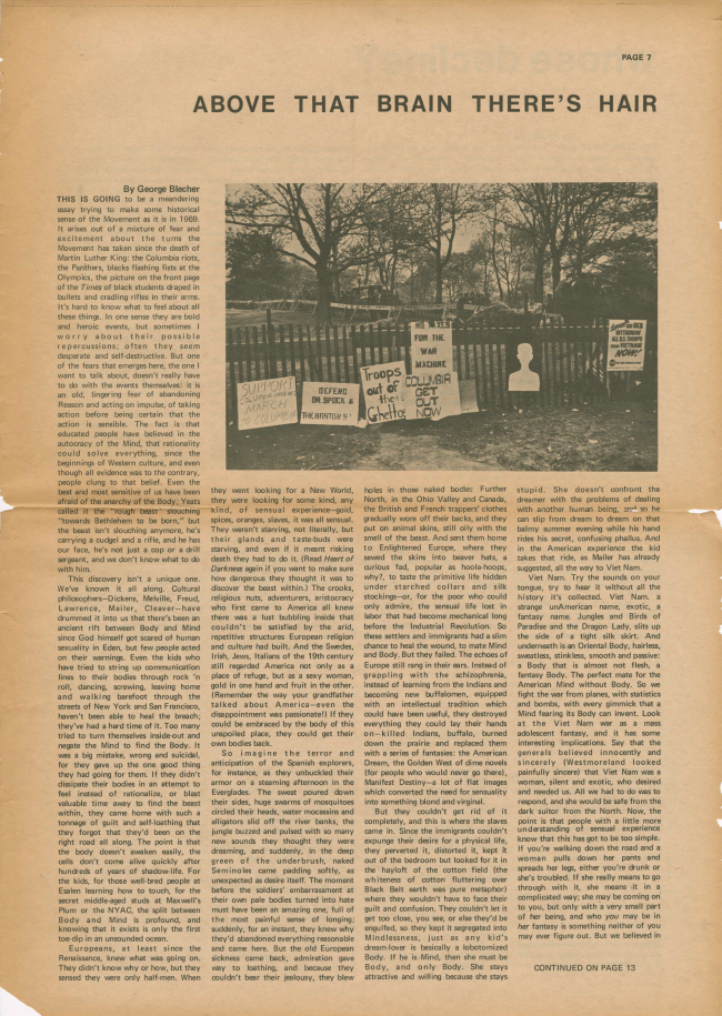 <em>The New York Element</em>, Nueva York, vol. 1, n.º 4, junio-julio, 1969, p. 7