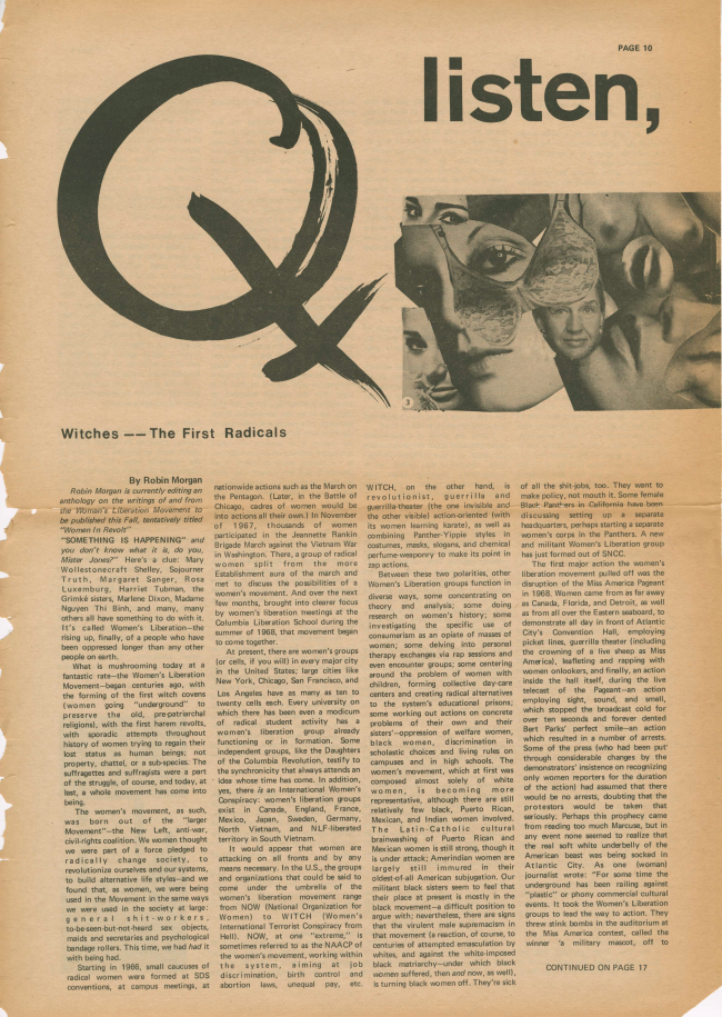 <em>The New York Element</em>, Nueva York, vol. 1, n.º 4, junio-julio, 1969, p. 10