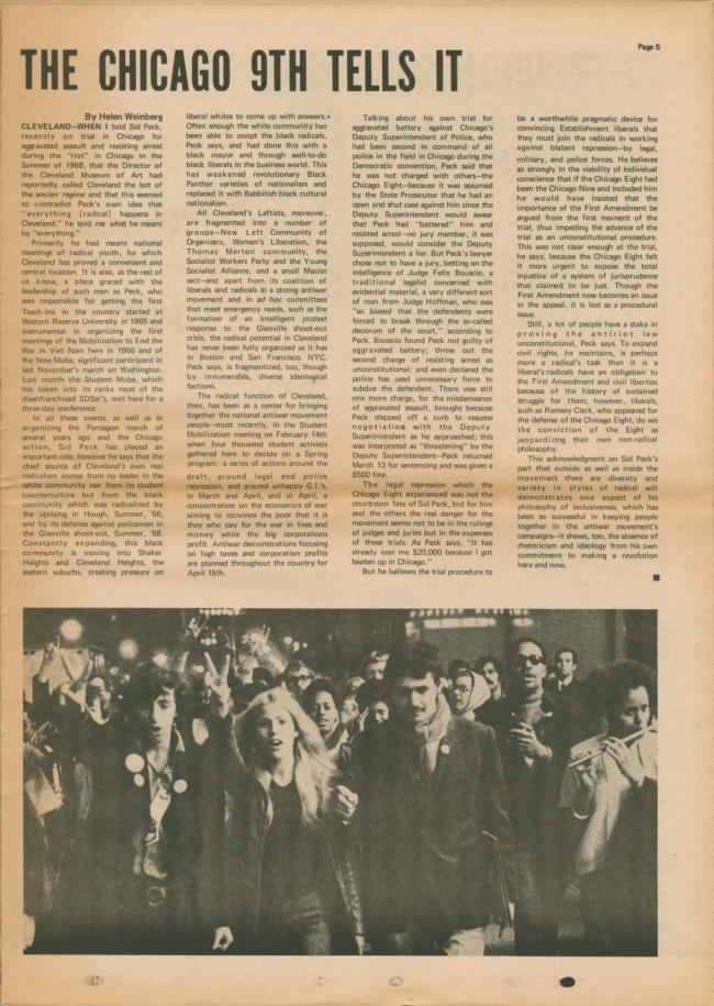 <em>The New York Element</em>, Nueva York, vol. 2, n.º 1, abril-mayo, 1970, p. 5