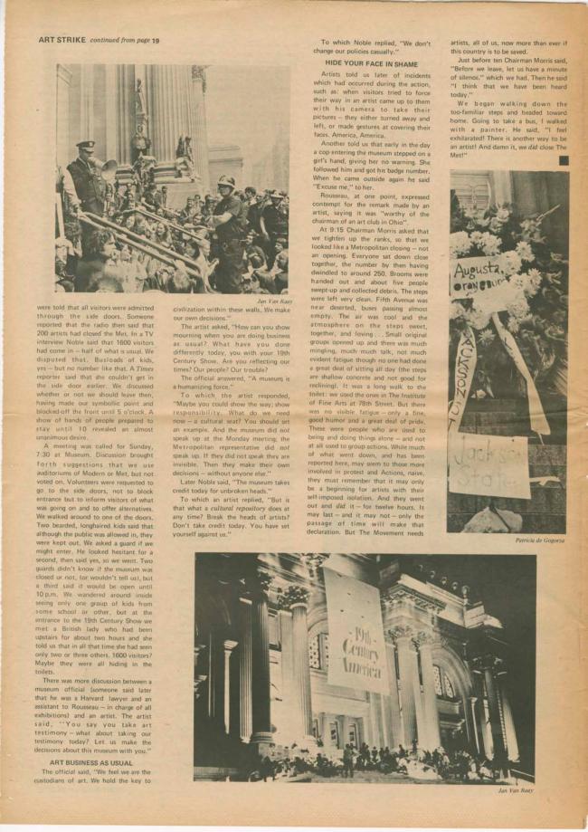 <em>The New York Element</em>, Nueva York, vol. 2, n.º 2, junio-julio, 1970, p. 20
