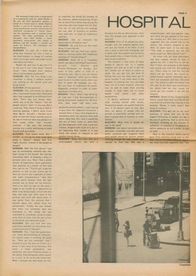 <em>The New York Element</em>, Nueva York, vol. 2, n.º 3, noviembre-diciembre, 1970, p. 4