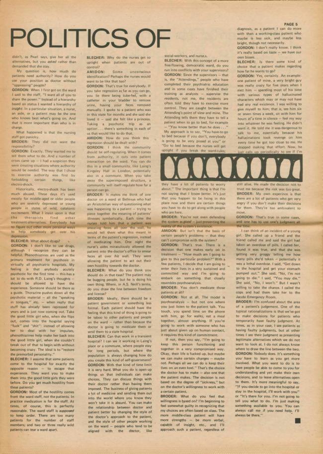 <em>The New York Element</em>, Nueva York, vol. 2, n.º 3, noviembre-diciembre, 1970, p. 5