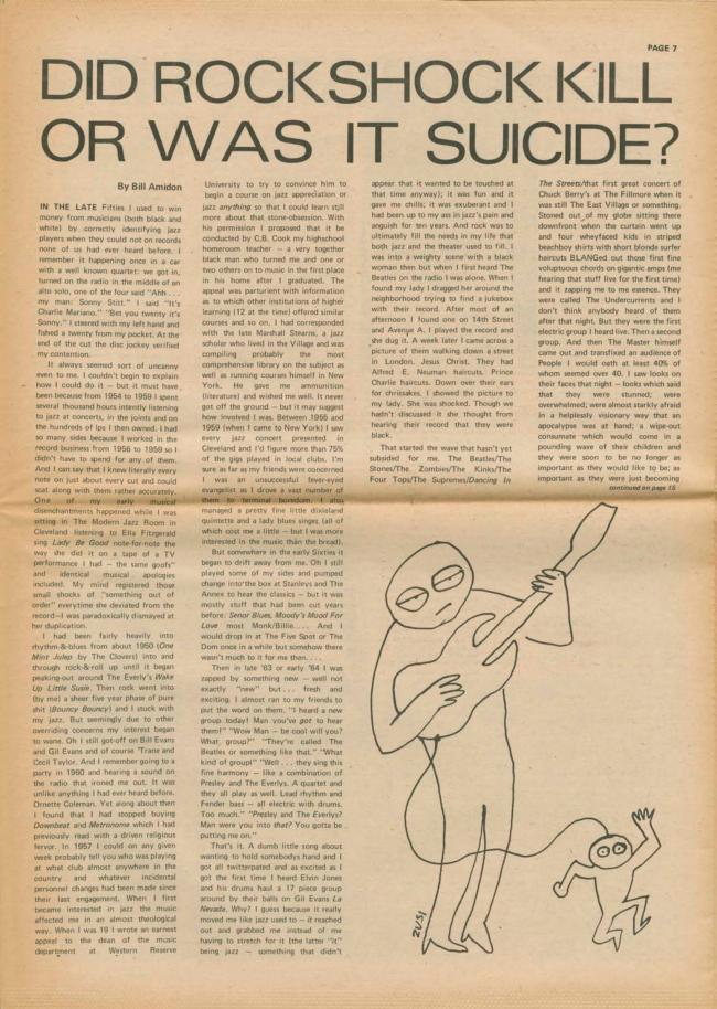 <em>The New York Element</em>, Nueva York, vol. 2, n.º 3, noviembre-diciembre, 1970, p. 7