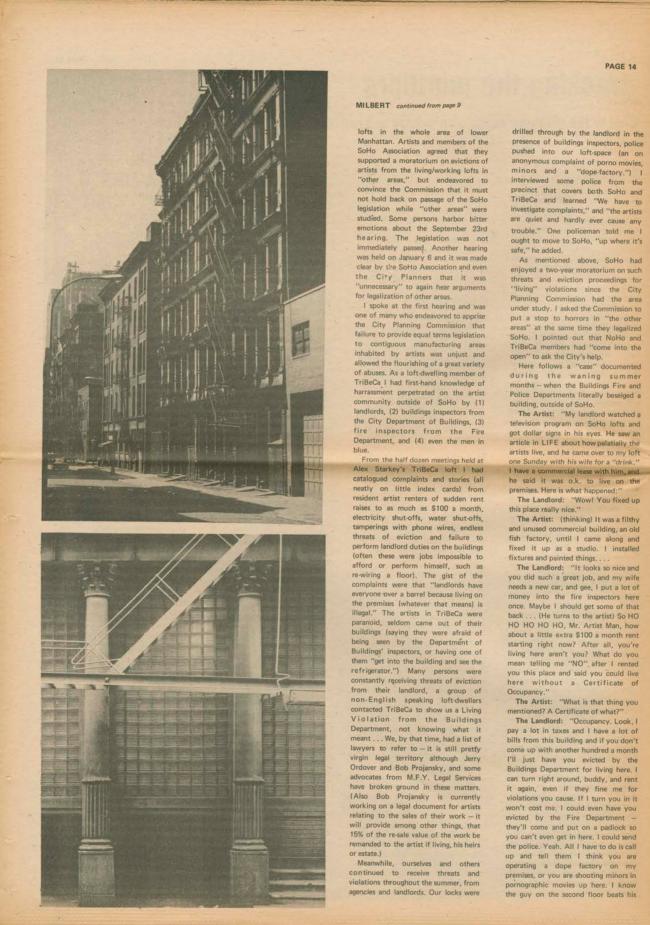 <em>The New York Element</em>, Nueva York, vol. 2, n.º 4, marzo-abril, 1971, p. 14