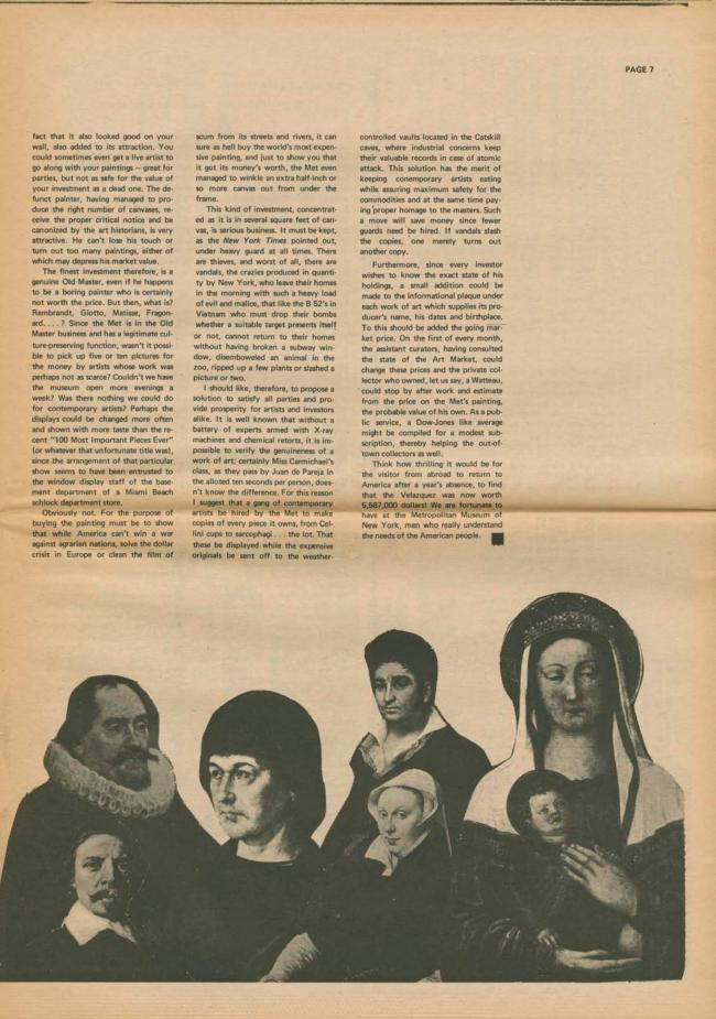 <em>The New York Element</em>, Nueva York, vol. 2, n.º 5, junio-julio, 1971, p. 7