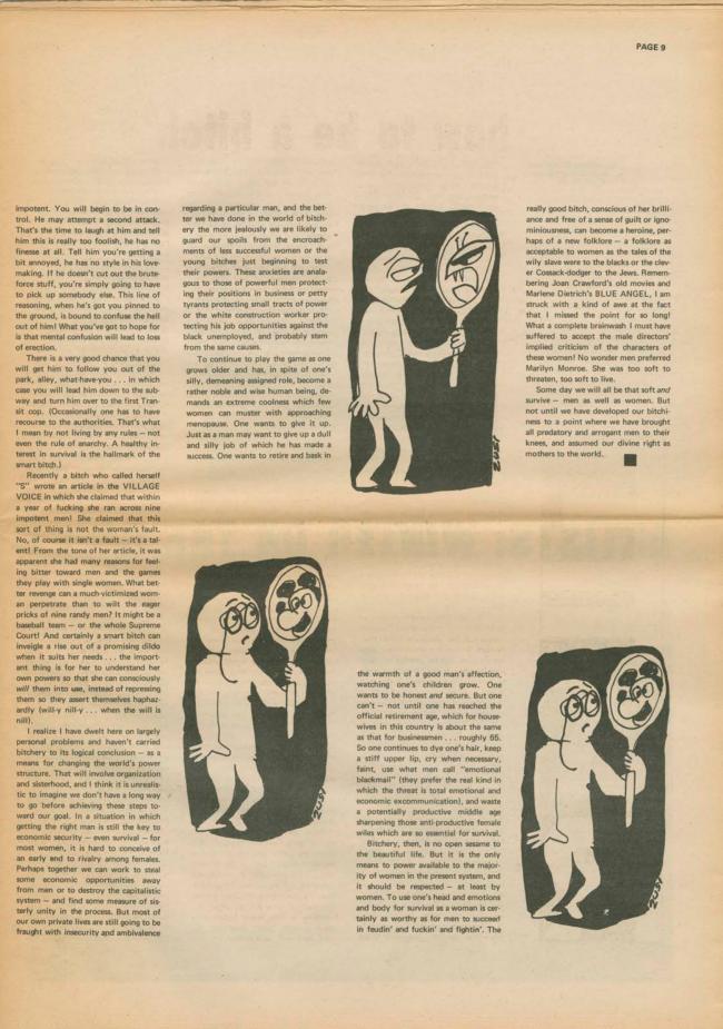 <em>The New York Element</em>, Nueva York, vol. 2, n.º 6, noviembre-diciembre, 1971, p. 9