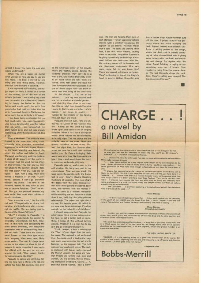 <em>The New York Element</em>, Nueva York, vol. 2, n.º 6, noviembre-diciembre, 1971, p. 15