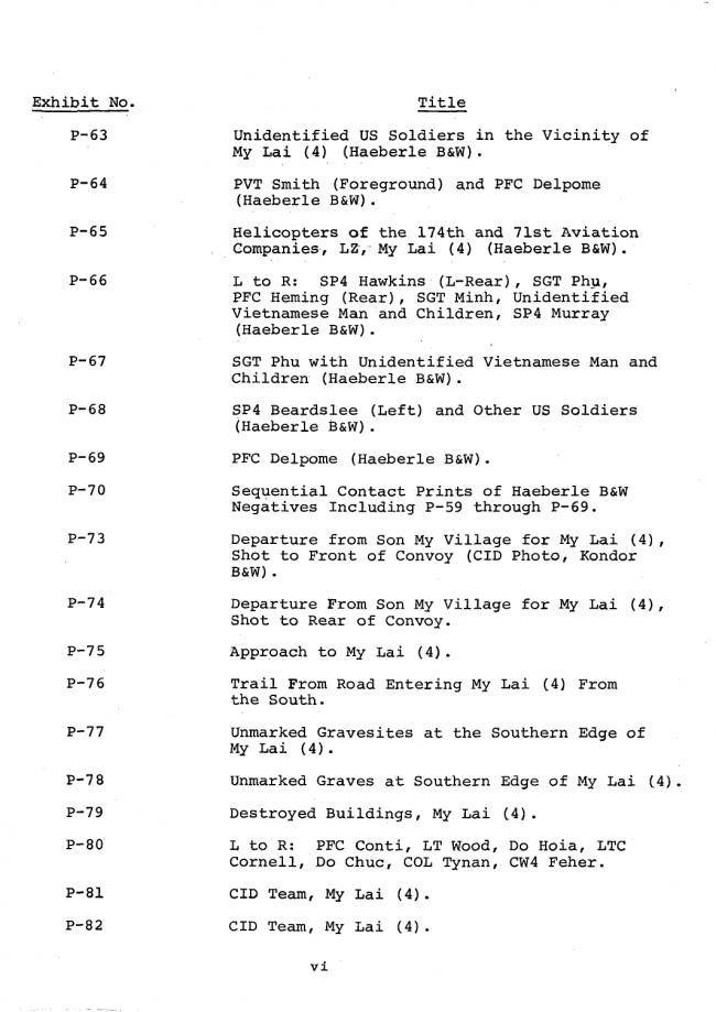 <em>Report of the Department of the Army Review of the Preliminary Investigations into the My Lai Incident</em>, Department of the Army, Washington D.C., March 14, 1970