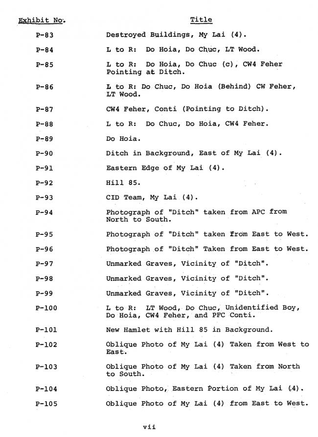 <em>Report of the Department of the Army Review of the Preliminary Investigations into the My Lai Incident</em>, Department of the Army, Washington D.C., March 14, 1970